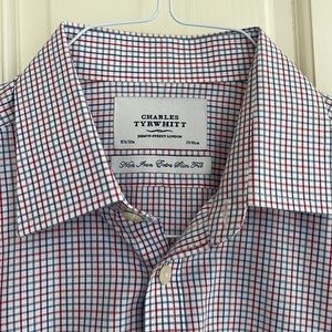 Charles Tyrwhitt Oxford Non-Iron Extra Slim Fit 15.5/32